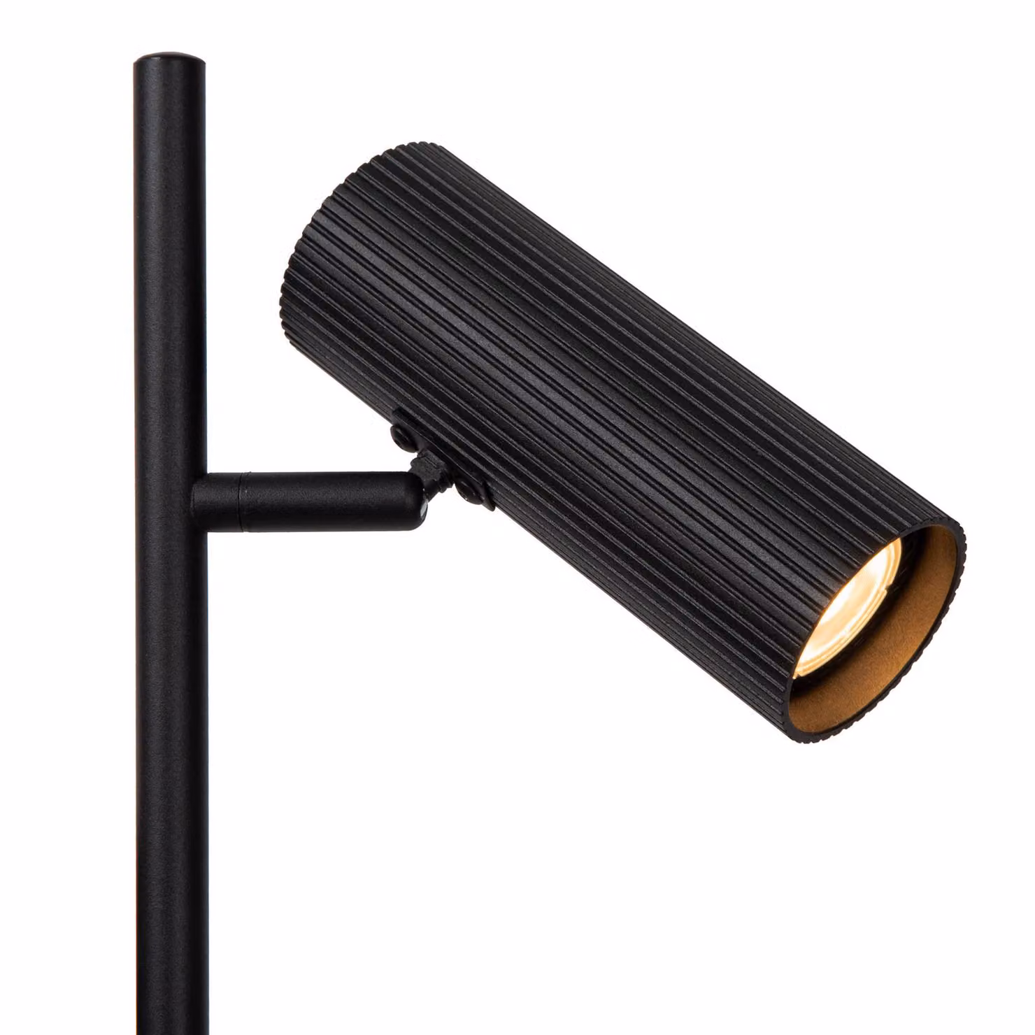 Lucide Lampada da terra Clubs, Nero, Soggiorno / Sala da pranzo, Alluminio, Moderno, Lampada da terra