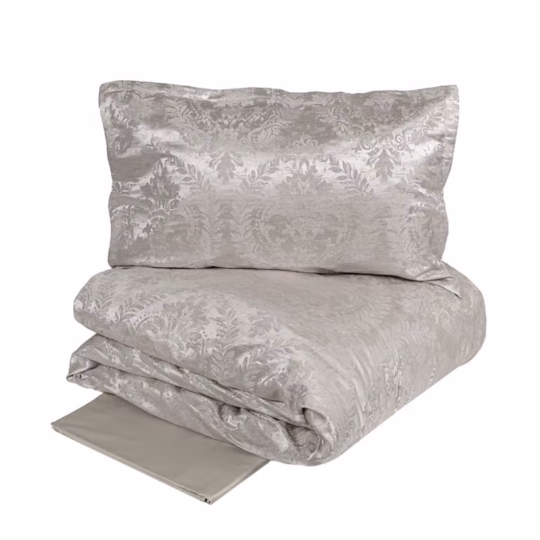 CORDUSIO Completo copripiumino - Taglia: 2 piazze,Colore: CORDUSIO - GRIGIO