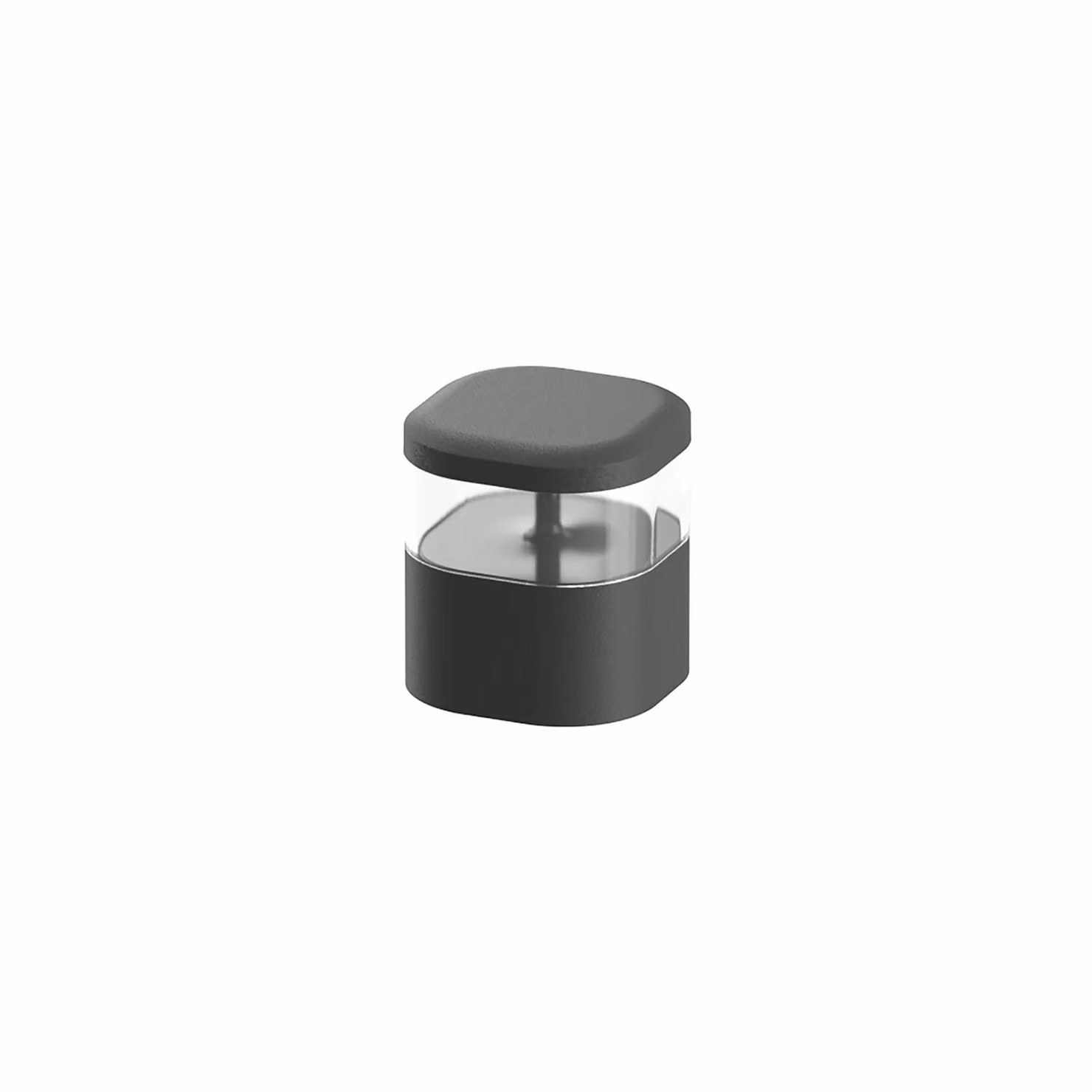 Flos Architectural FLOS Pointbreak Balisage 1, 2.700K antracite 8cm 1, Nero, Alluminio, Design, Faretto da incasso da terra