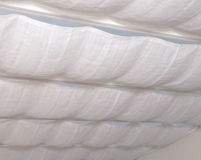 Tenda da Tetto Per la Pergola 3X9.7 m Bianco