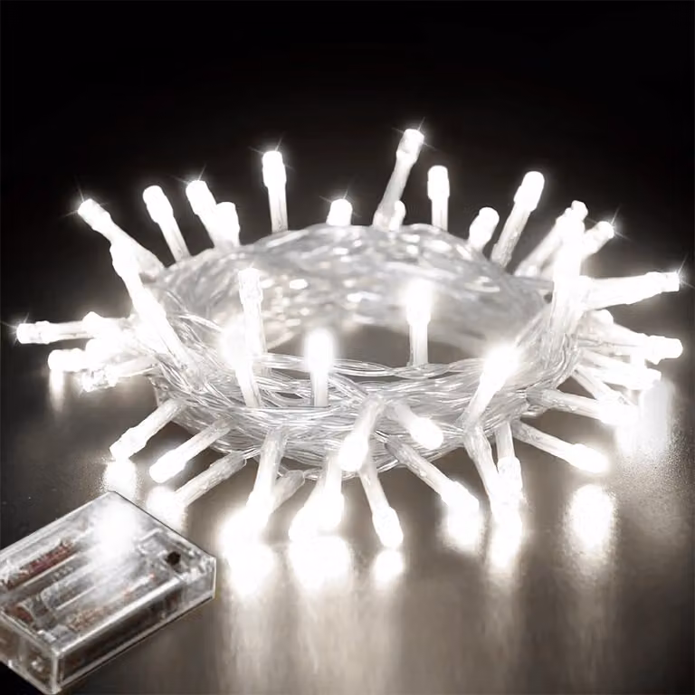 3M 30 LED luci fiabesche a batteria bianco Natale indoor luci fiabesche luci di Natale camera da letto festa matrimonio decorazione