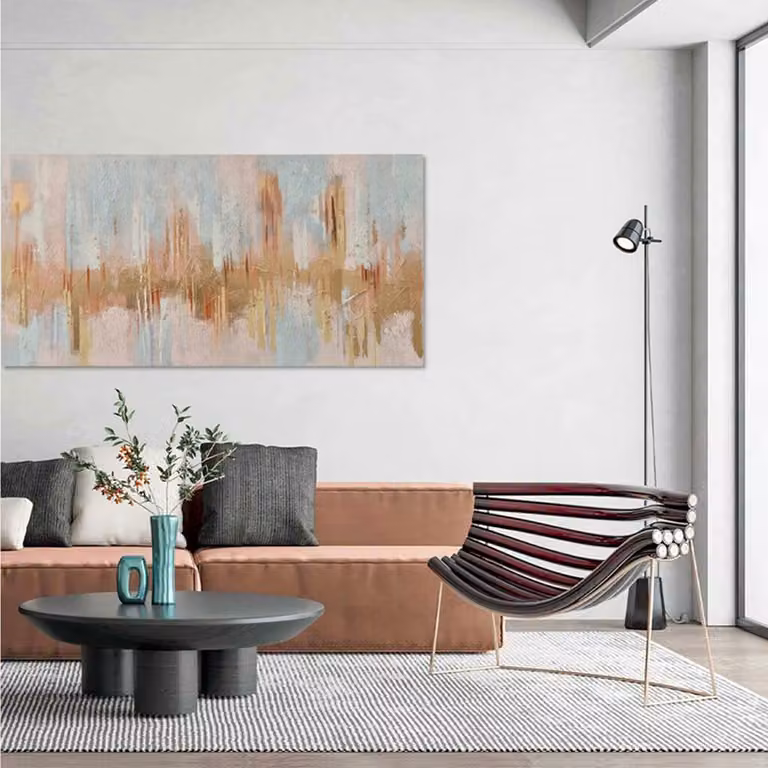 Quadro Interferenza di Colori Agave Quadri