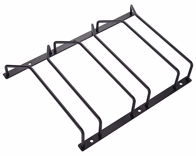 Portabottiglie da 22,5 cm, con 3 file, per la cucina