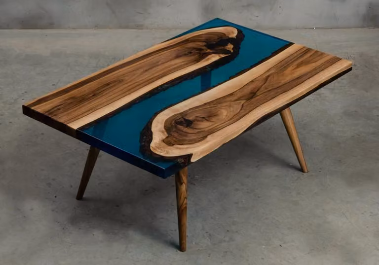 Rechteckig Couchtisch Modern Luxus Design Holz Möbel Wohnzimmer Couchtische