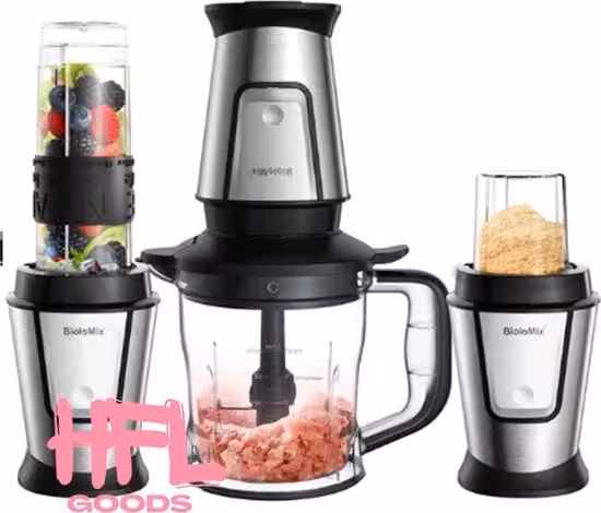 Multifunzionale Apparecchio da Cucina 3 in 1 - 700 Watt - Tritacarne Portatile - Frullatore - Mixer per Smoothie