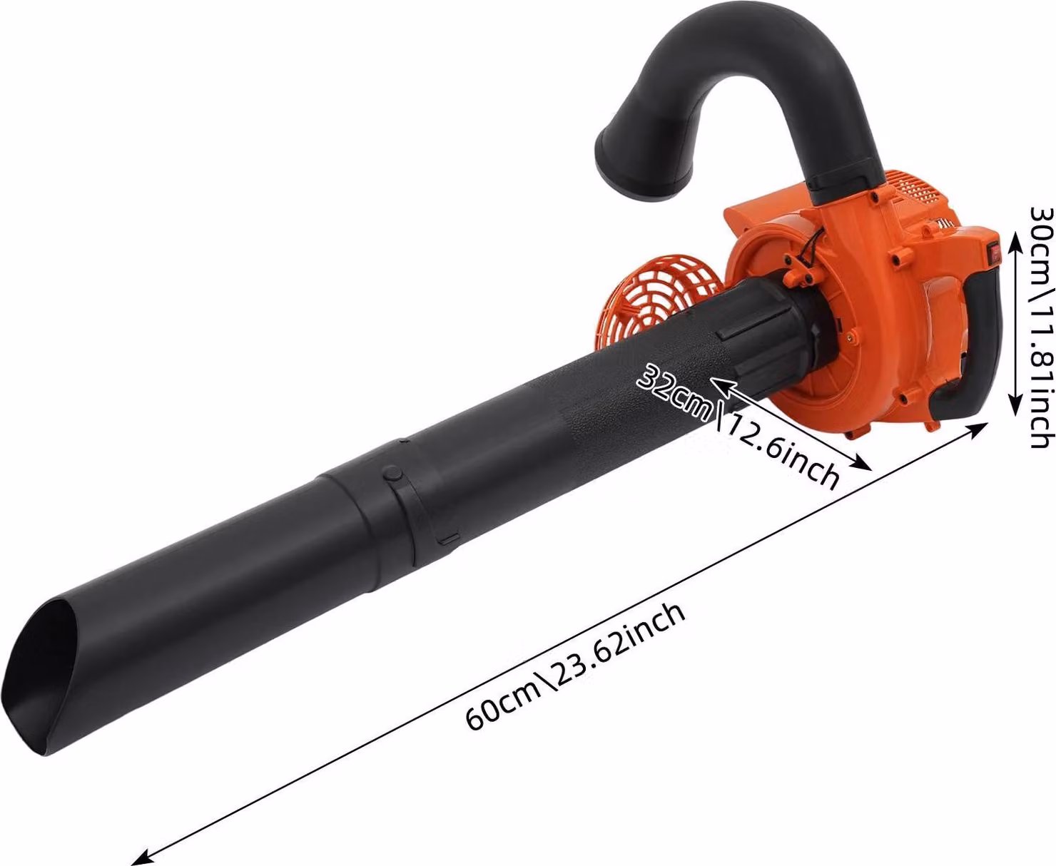 Soffiatori e aspiratori per foglie - Modello portatile 260FSH - Elettrico 220 V - Con sacco di raccolta - 3 funzioni in 1: soffiaggio/aspirazione/triturazione - Con cavo