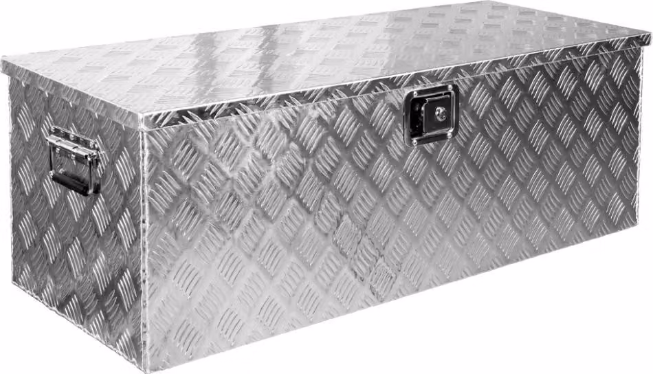 Cassa Box Cassapanca Alluminio degli Attrezzi Utensile Transportino D160 trucky