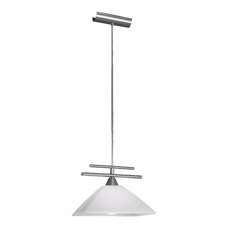 Lampada a sospensione OPAR, 1 attacco E27/40W, metallo/vetro, dimmerabile