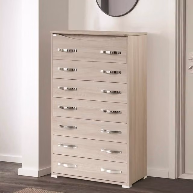 Settimino Maxi Olmo 7 Cassetti  H.127x76x41 cm
