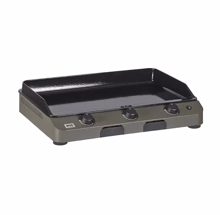 Plancha a gas Fusion 75 grigio scuro Enò