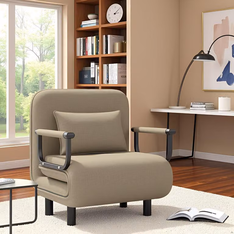 Divano multifunzione 5-in-1: divano letto, poltrona relax, divano pieghevole, divano trasformabile in letto, design salvaspazio