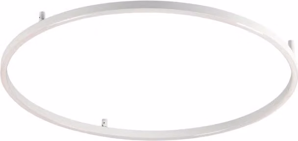Plafoniera LED Oracle Ideal Lux Bianco, Luce Calda 3000K, 29W, Dimmerabile, Design Minimalista Rotondo