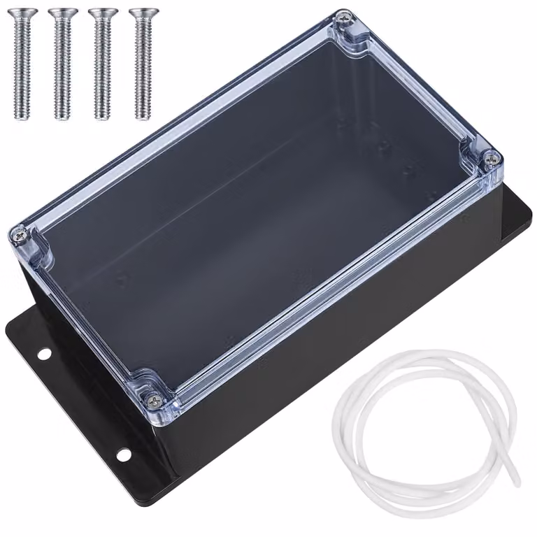 Scatola di connessione per elettronica, impermeabile IP65, dimensioni 200 x 120 x 75 mm