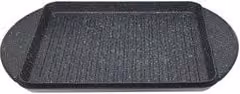 Bistecchiera in alluminio antiaderente Fonderia Maggiori colore nero pietra diametro: 28 cm