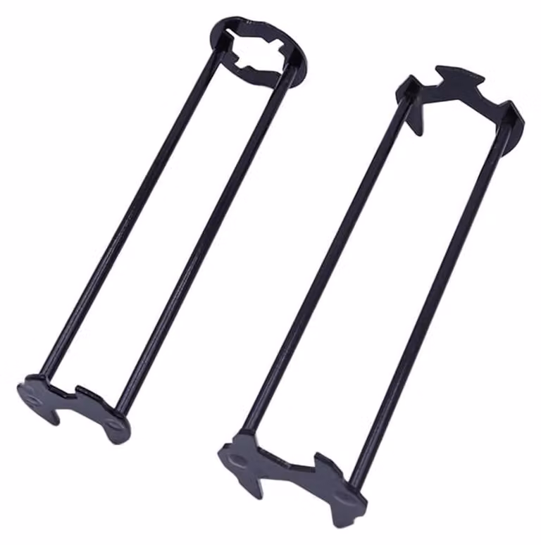 Set di chiavi a bussola - Chiave a bussola flessibile - Chiave per tombini girevole - Chiave a bussola esagonale - Acciaio legato - Resistente all'usura e robusta - Utensili per l'installazione