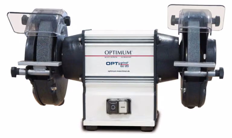 Optimum Doppelschleifmaschine OPTIgrind GU 20 Scheibe 200 mm 400 V