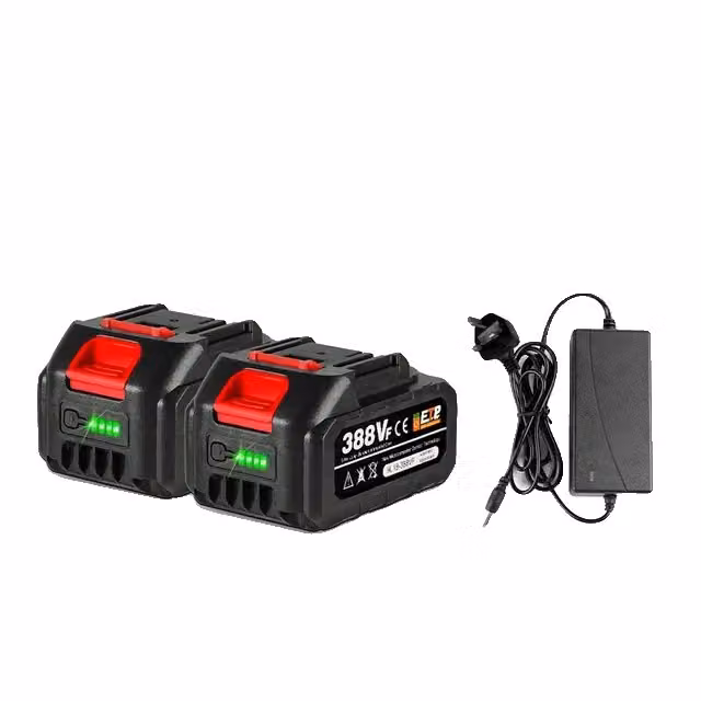Batteria ricaricabile agli ioni di litio, capacità 22500mAh, compatibile con gli elettroutensili Makita, 2 caricabatterie 388VF-1