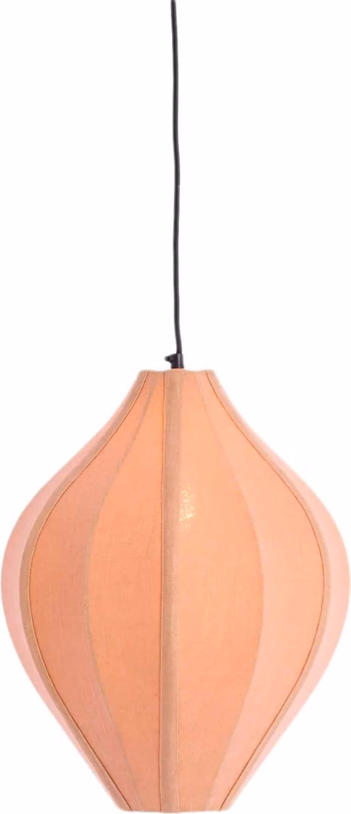 Lampada a sospensione - rosa - Pasto - tessile - E27 - 2989895 - Light & Living