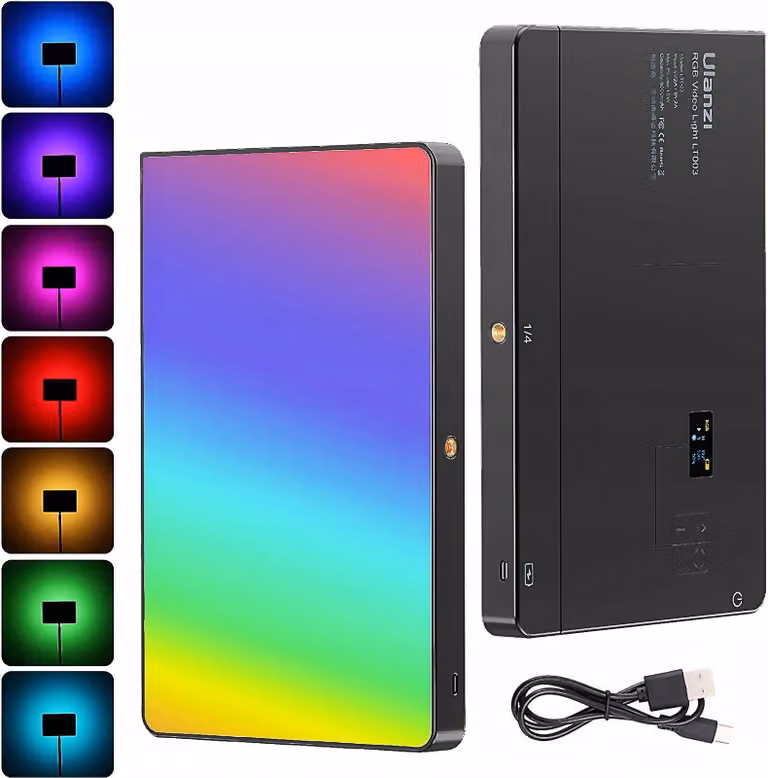 Lampa Diodowa Pannello LED 266 Ulanzi LT003 RGB