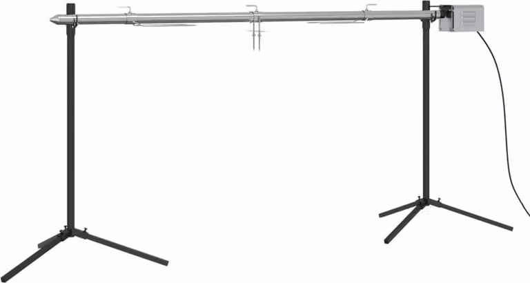 Griglia Automatica con Motore Acciaio Inox 150x46,5x82,5cm
