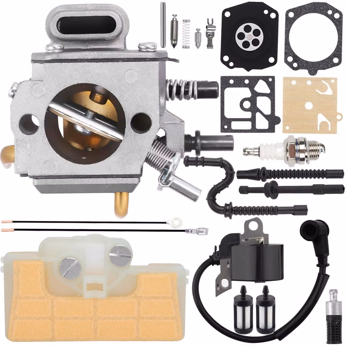 Carburatore MS290 - Kit di ricambi per motoseghe STIHL 029, 039, MS310, MS390 - Codice: 1127 120 0650