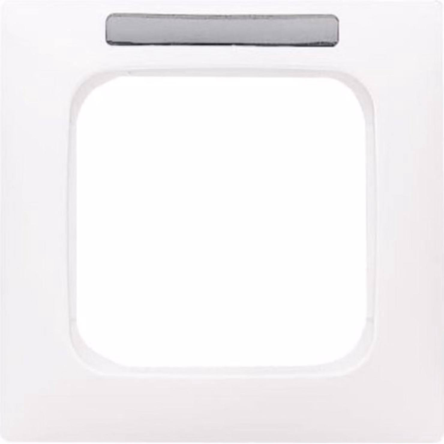 Cornice Busch-Jaeger 1-gang bianco alpino 1721 NSKA-214