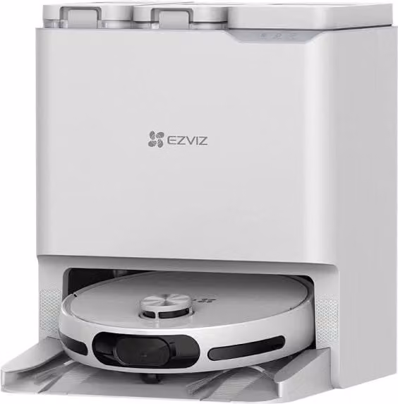 Robot aspirapolvere e lavapavimenti 2in1 Ezviz RS20 Pro White con tecnologia laser e controllo tramite app via WiFi