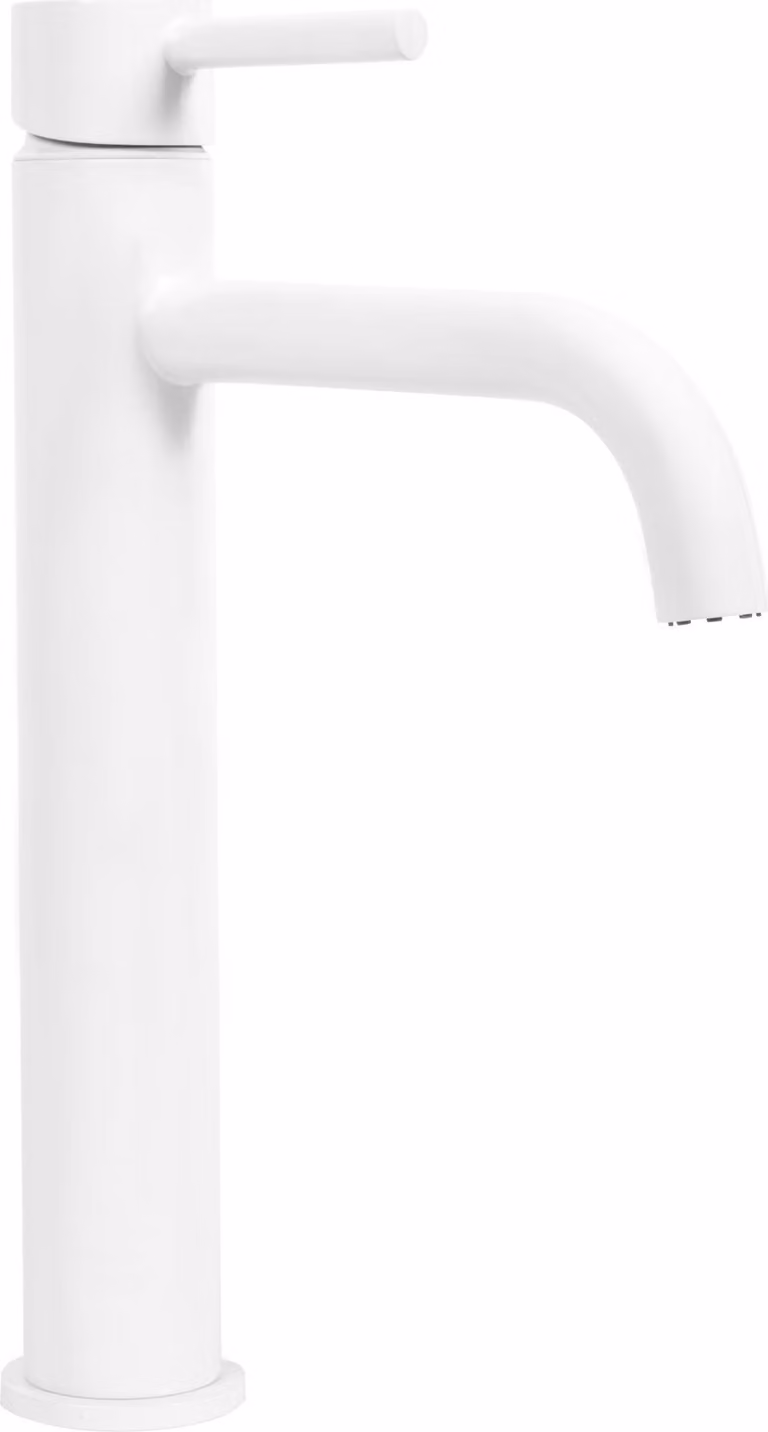 Rubinetto da Lavabo Rea Lungo White High