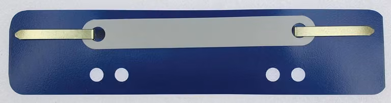 Set di elementi di fissaggio, 100 pezzi, colore blu, per lavori di bricolage