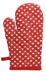 Guanto da forno Tognana XMAS LOVE in cotone rosso per adulti