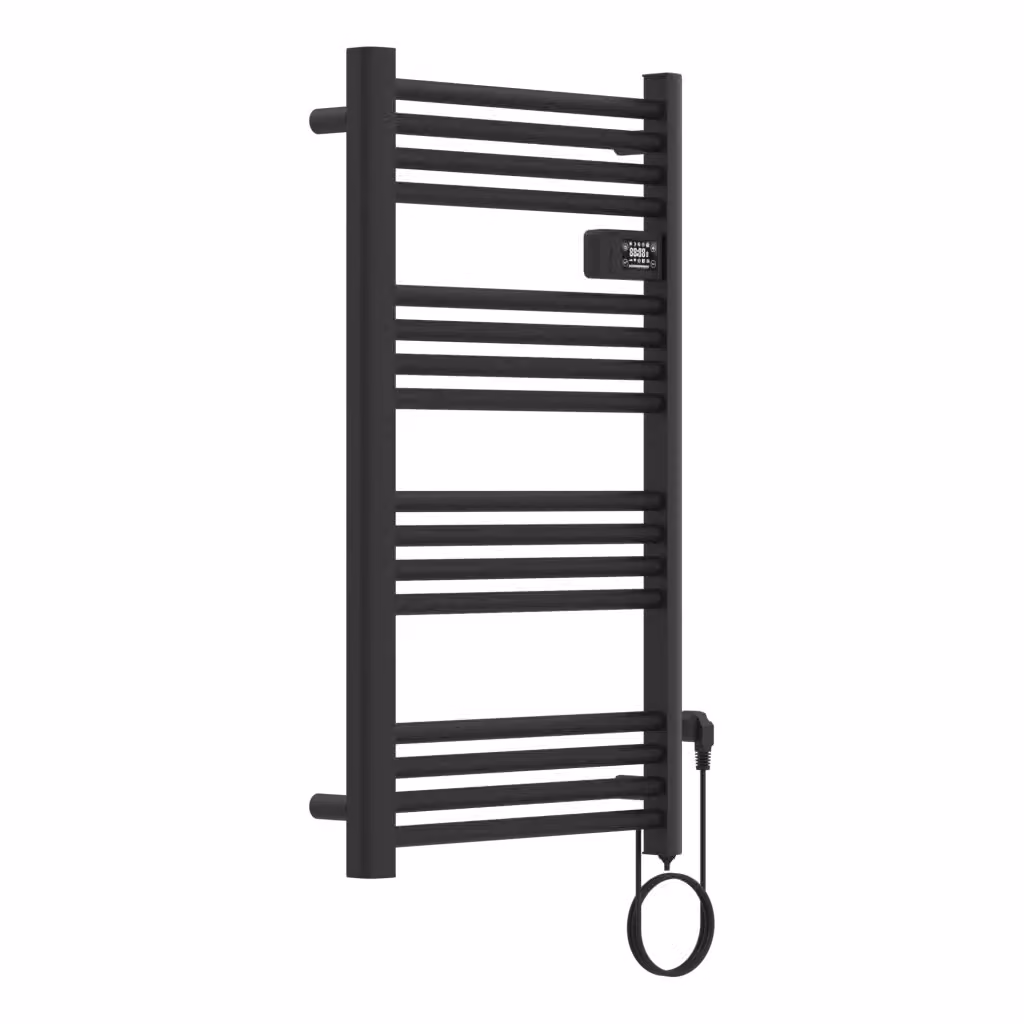Scaldasalviette elettrico pro.tec Follo nero L: 96 cm, P: 54 cm, 500 W – 2