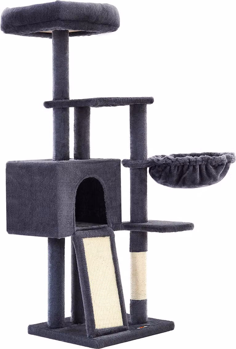 Tiragraffi per gatti Elissa, colore grigio