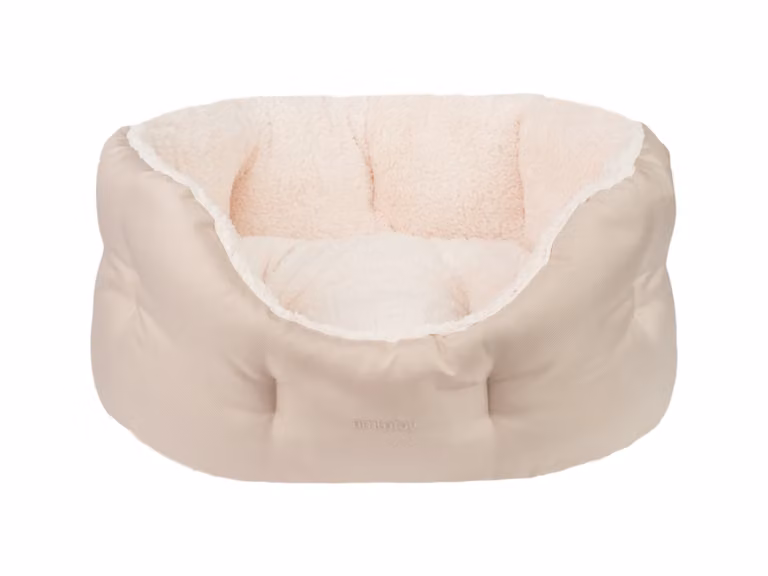 Cuccia per cani ovale ASPEINA COLOSSEUM beige taglia S, M, L Taglia: L - 67x56x25 cm