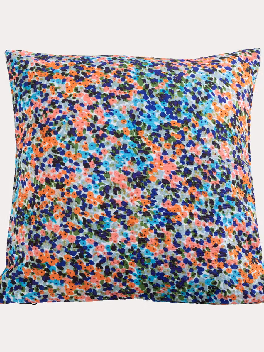 Cuscino da giardino Liberty Kenay Home con fantasia floreale multicolore, arancione, blu e viola, L 45 x P 45 x H 45 cm – 2