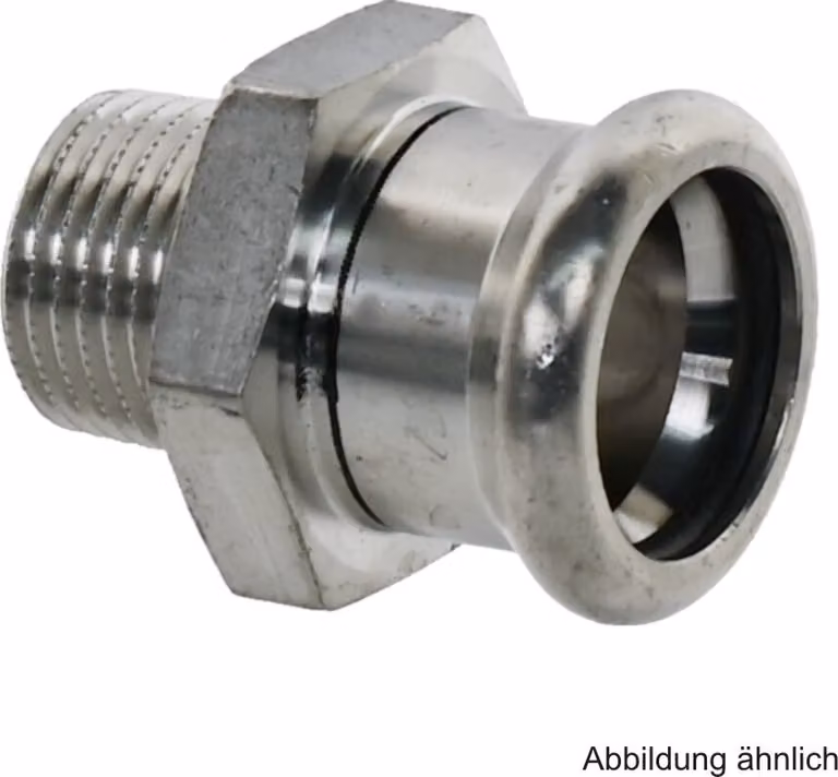 VSH XPress acciaio inox 304, R2405 elemento di transizione con AG, 54 mm x 2"
