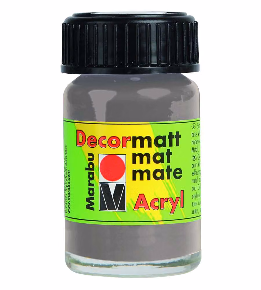Decormatt Acryl Marabu 15 ml Grigio Chiaro