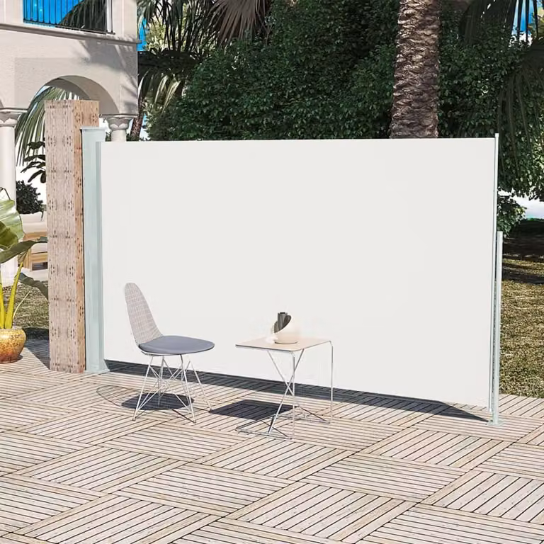 Maison Exclusive - Tenda laterale 160x300 cm bianco crema