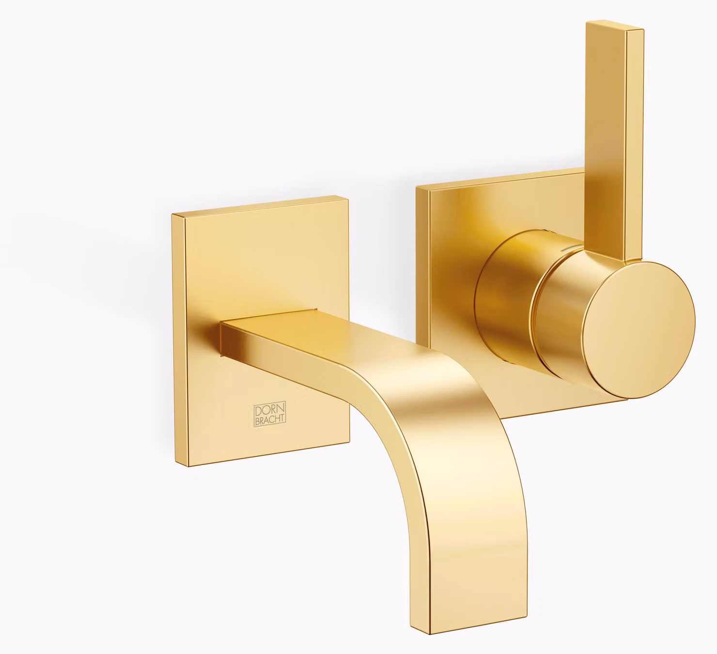 Dornbracht MEM Mitigeur monocommandé mural pour lavabos sans vidage, saillie 125mm, 36867782-28, 36867782-28