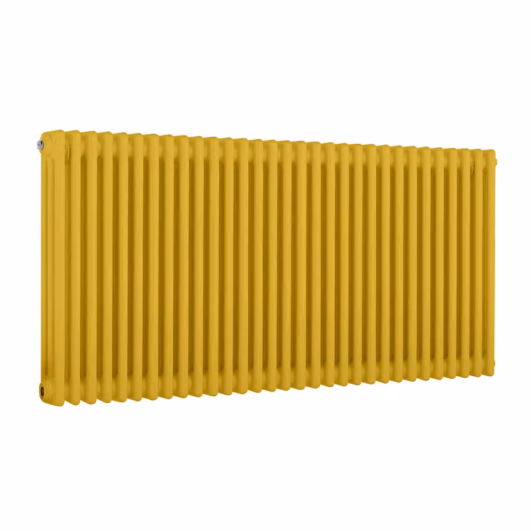 Radiatore Orizzontale a Colonne (3 Colonne) 750mm x 1415mm - Giallo (Dandelion Giallo) - Regent