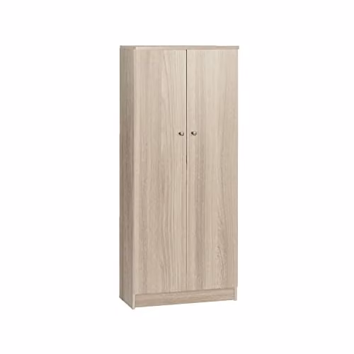 Sarmog Mobile 2 ante 3 ripiani h 182 cm colore Olmo Chiaro