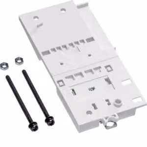 Adattatore per guida DIN per formato x160, 3/4 poli