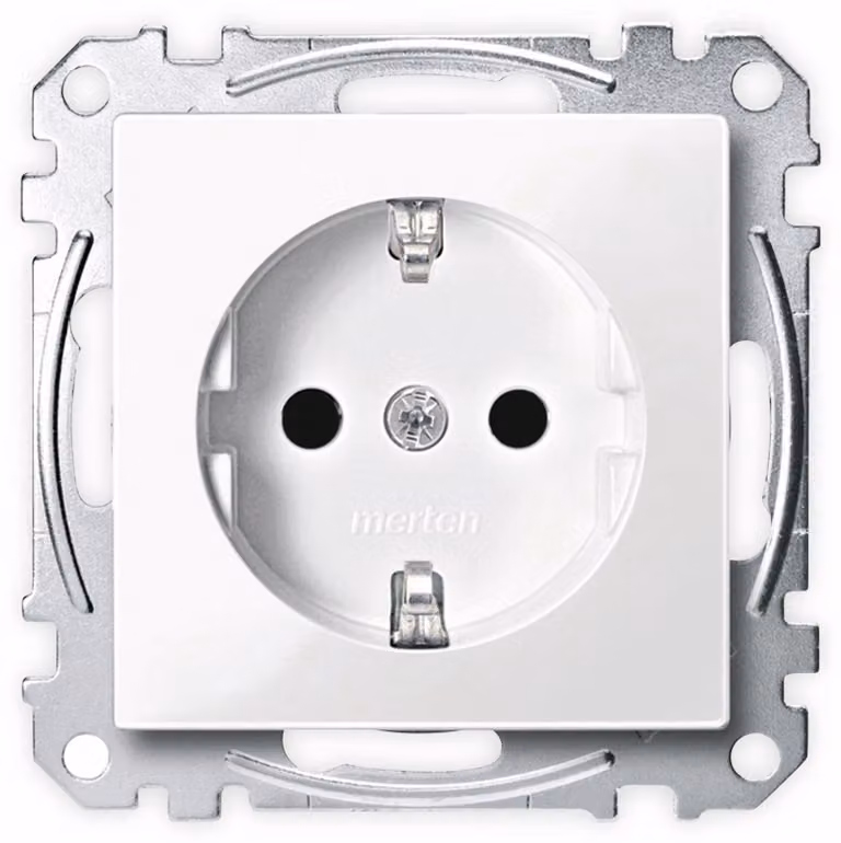 MERTEN SCHUKO Presa di corrente 16A MEG2300-0319 Termoplastica brillante 250V polar-ws MEG23 MEG2300-0319 (MEG2300-0319)