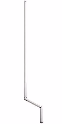 Schellenberg 11114 Manovella con clip di sicurezza, 140 cm, premontata, bianca A