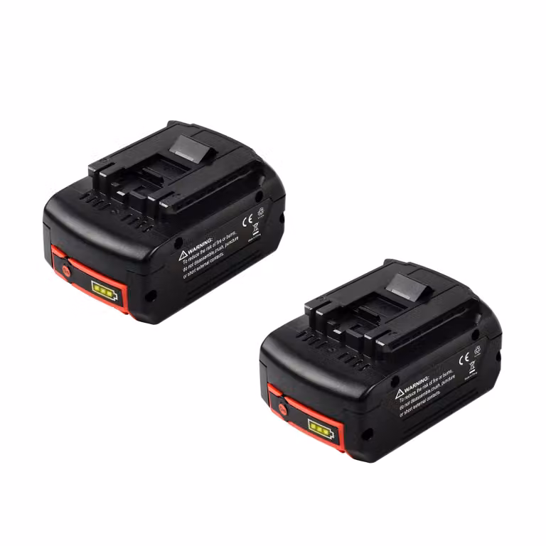 Batteria di ricambio Bosch da 18V, capacità 6,0Ah, display LED, 2PACK 6000mAh