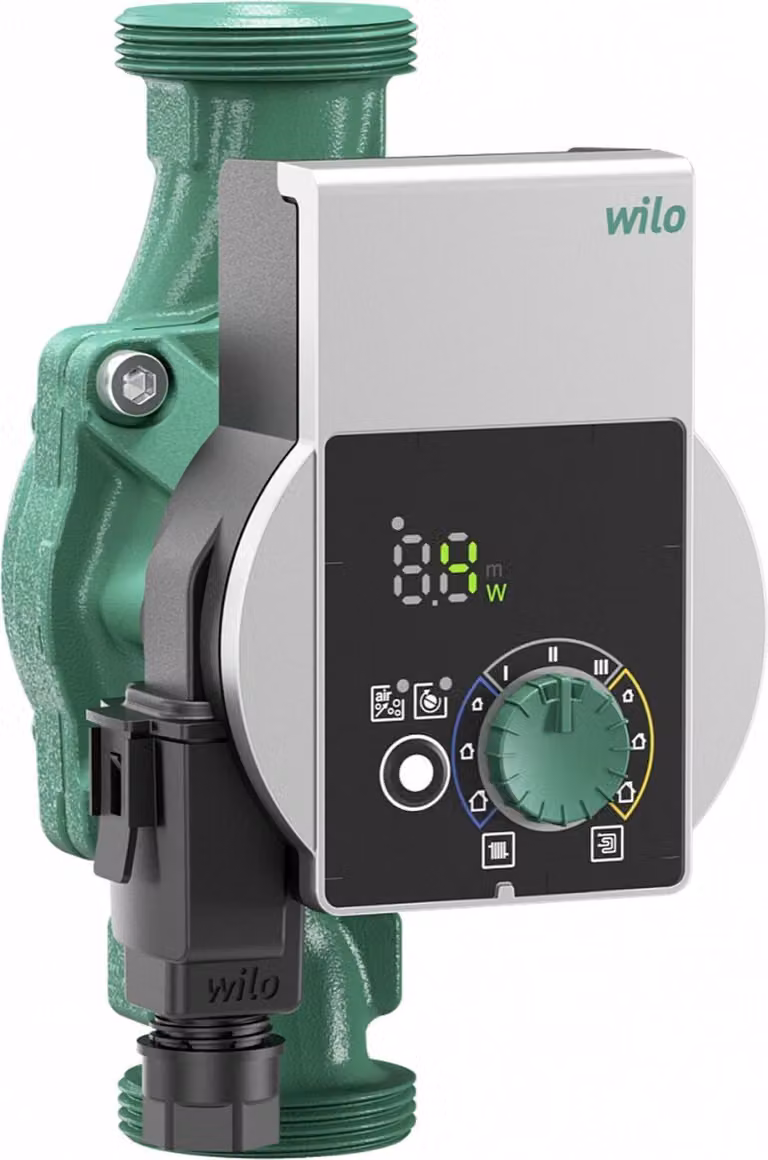 Pompa di circolazione Wilo Yonos PICO 25/1-6, diametro 180 mm, raccordo Rp 1 pollice, altezza di pompaggio 6 metri