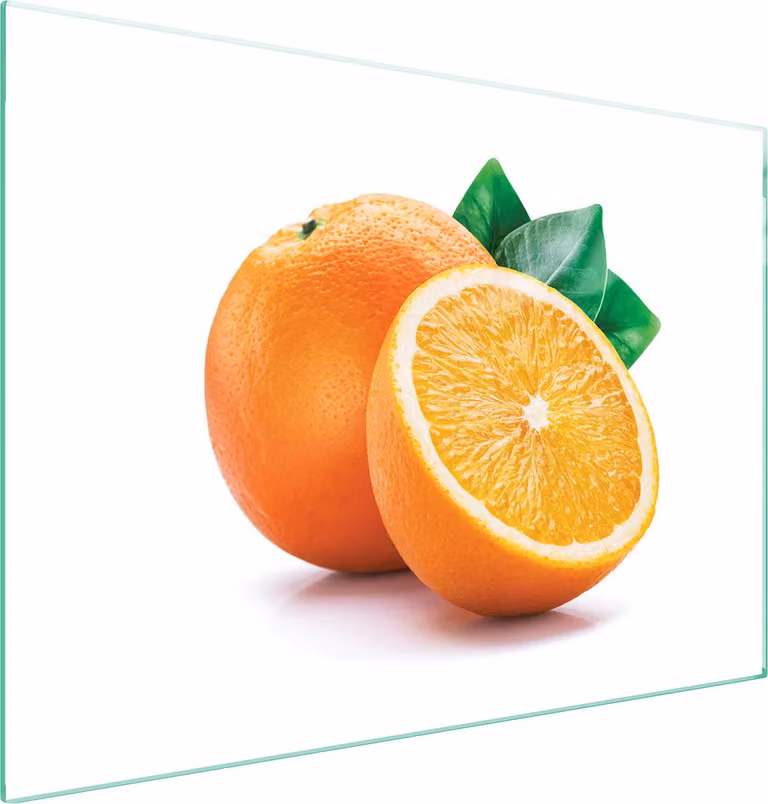 Piatto Protettivo In Vetro Per Cuore 70X52 Frutta