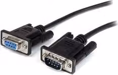 Cavo seriale Startech.Com da RS232 a DB9 M/F, Nero, 1 m