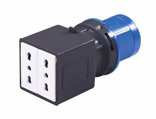 Adattatore Spina Cee 2P+T 2 Prese 2P+T                Rosi