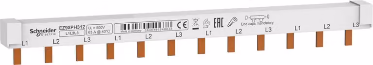 Barra di fase Schneider Electric EZ9XPH312