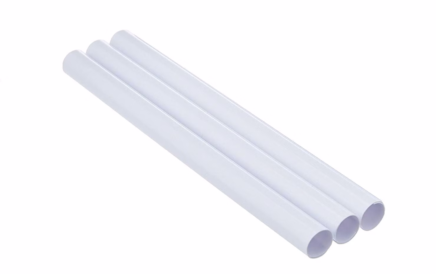 Rivestimento per tubi XIMAX Schnappfix in bianco a 3 pieghe